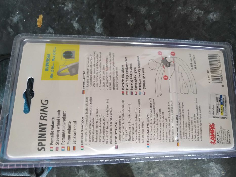 apoio de manobras para volante de camião