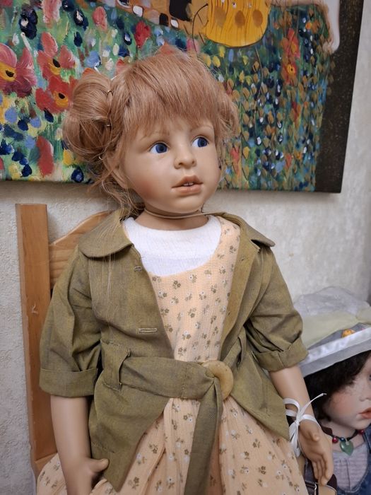 Коллекционная виниловая кукла от автора Heidi Plusczok,Хайди Плющок