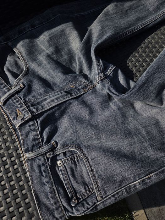 Levi's 511, Levis 511, 33 34, W33 L34, granat, szary jeans