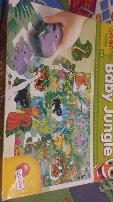 Układanka puzzle jungla