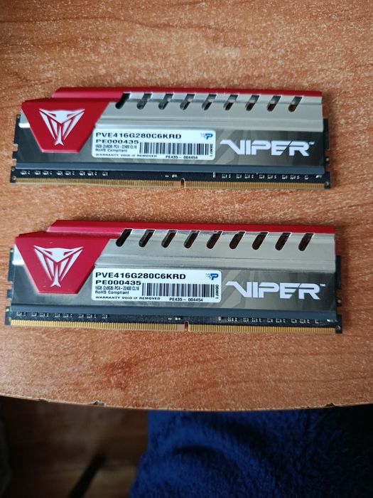 Робочя оперативка 16 гб.