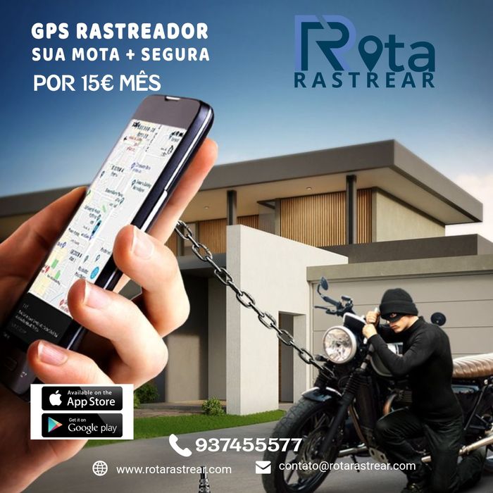 A tua mota mais segura por apenas 15€ por mês!