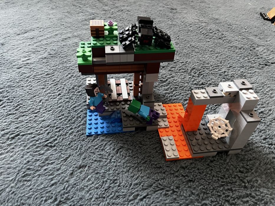 Lego mineraft opuszczona kopalnia 21113