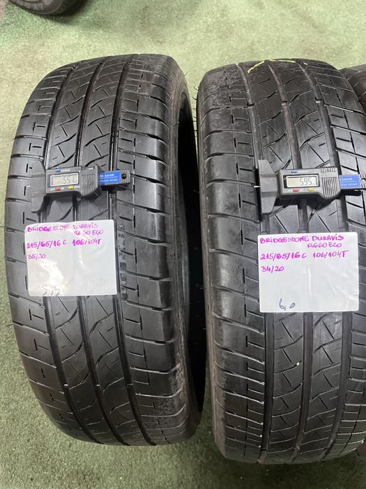 4x 215/65R16C 106/104T BRIDGESTONE DURAVIS R660 ECO opona letnia