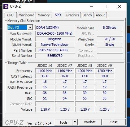 Kingston DDR4 16GB (2×8GB)