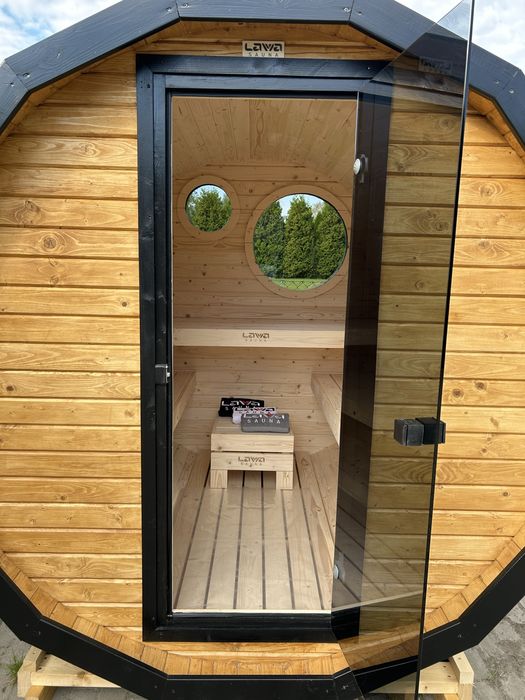 LAWA Sauna Beczka Producent SPA TOP Produkt Szwedzkie drewno