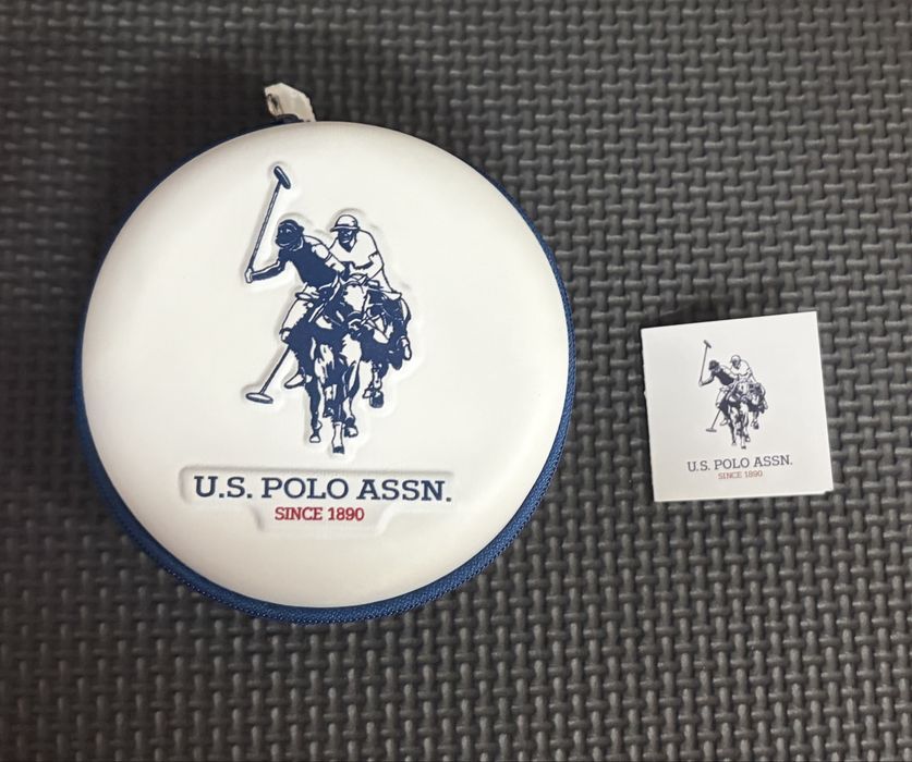 Nowy z metką biały pokrowiec etui na zegarek Polo Assn