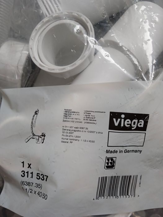 Syfon do wanny viega