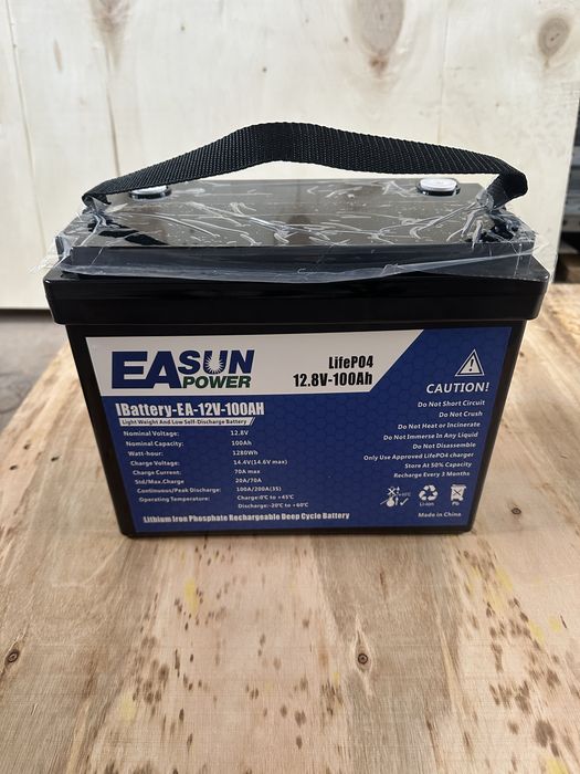 Акумулятор Easun LiFePO4 12v 100ah