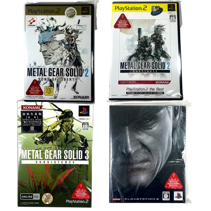 НОВІ! Metal Gear Solid диски PS2 PS3