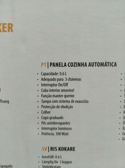 Tristar Panela de cozer arroz RK-6117