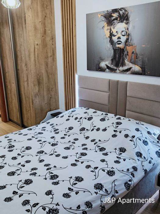 Apartament Loft z łóżkiem małżeńskim dwupokojowy na