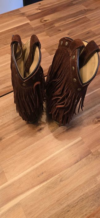 Botas texana em pele legítimo