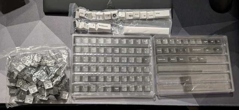 Conjunto de keycaps MonsGeek M1 V5 (iso-de/uk/nordic)