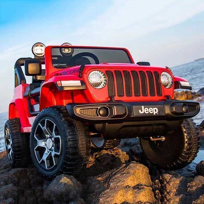 JEEP 4x4 Oryginalny na licencji Auto na akumulator | MOCNY 5 silników | 2-osobowy | HIT Samochód Elektryczny dla dzieci w najbogatszej wersji