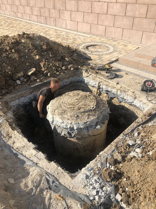 Земляные работы, копка траншей и котлованов, планировка участка