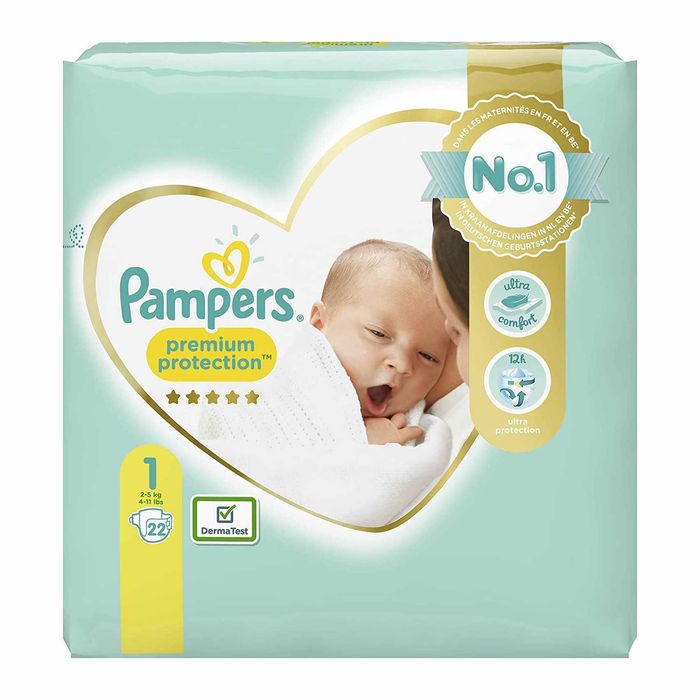 Підгузки Papmpers Premium protection 1, 22 шт.