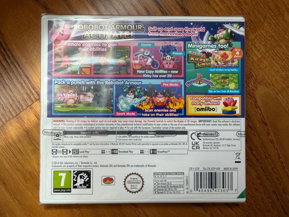 Kirby Planet Robobot 3DS - gra nowa w folii