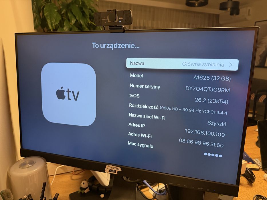 Apple TV HD (gen 4) 32Gb A1625 + Apple Siri Remote A1962