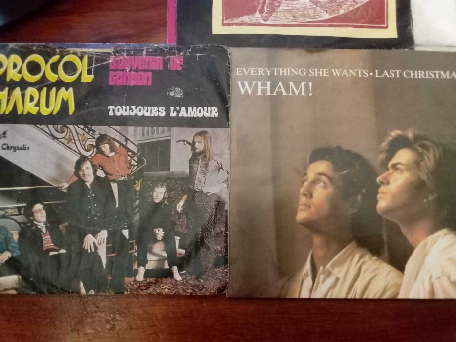 Lote de singles em vinil [Creedence, Simon & Garfunkel, Duran Duran]