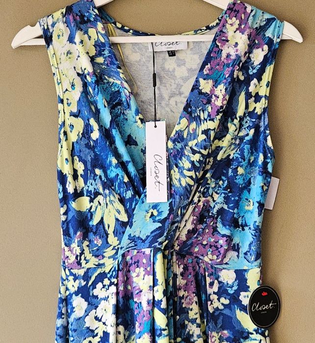Nowa sukienka z viskozy Closet rozmiar 38