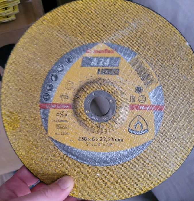 Круг,диск зачистной Klingspor Kronenflex KS EXTRA A24EX S 230х6х22,23