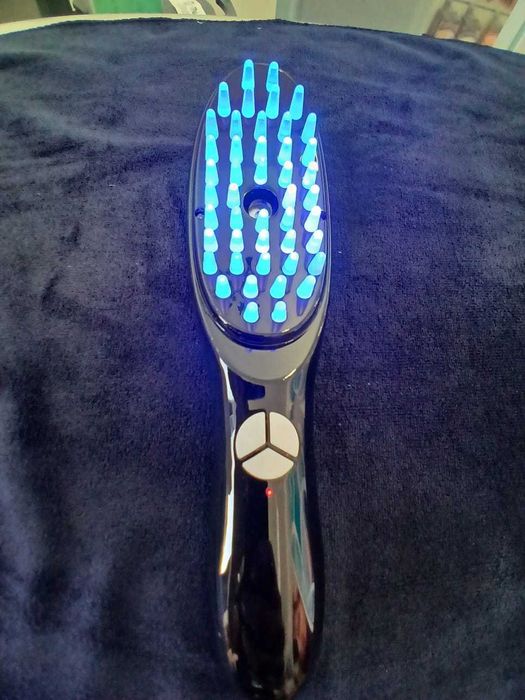 Pente Massajador Elétrico e Tratamento do Couro Cabeludo