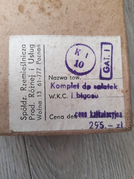 Sprzedam stary komplet do sałatek i bigosu