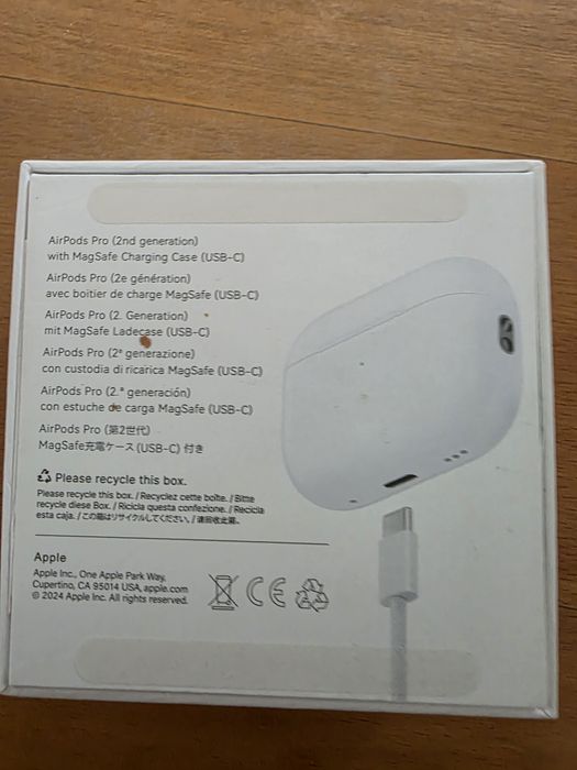 Нові навушники. Aplle airpods pro