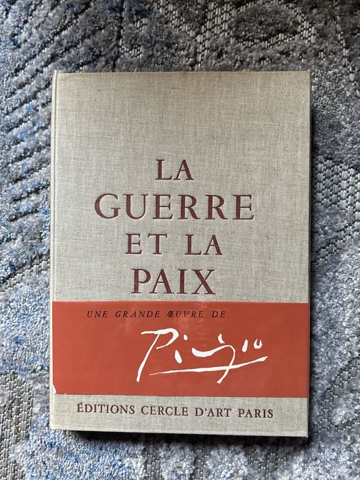 La Guerre La Paix Editions Cercle D’Art Picasso 1954 oryginał