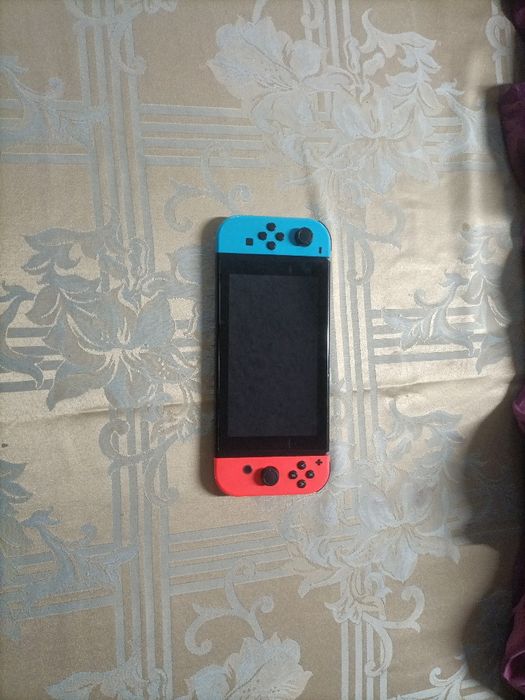 Nintendo switch com equipamento