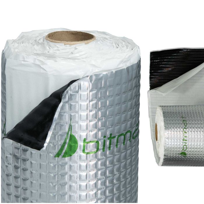 Mata wygłuszająca butylowa Bitmat Alubutyl ECO-2 2mm 200x50cm