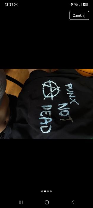 Koszulka Punx not dead