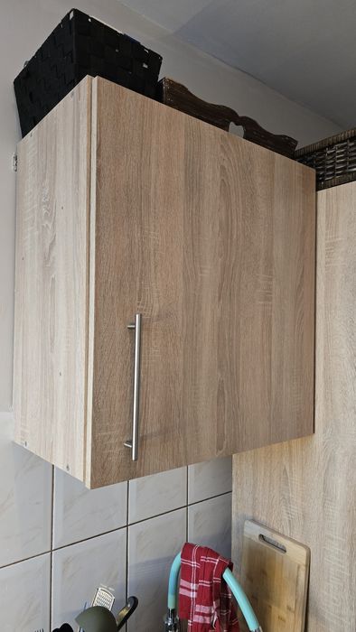 Meble do kuchni z lodówką