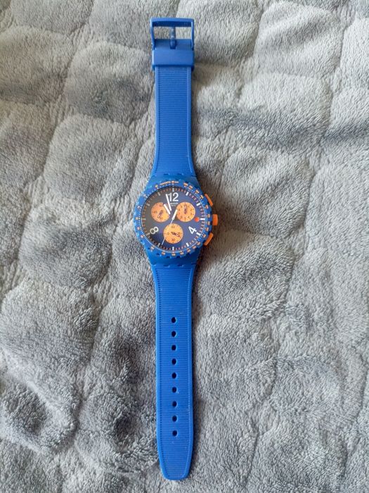 Zegarek Swatch Primarily Blue Chrono