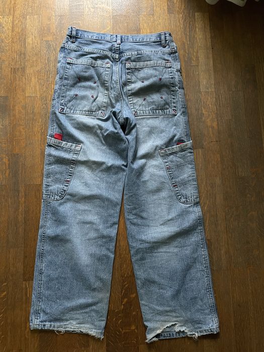 джинси штани сині