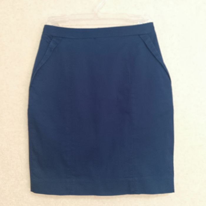 Спідниця до школи синього кольору