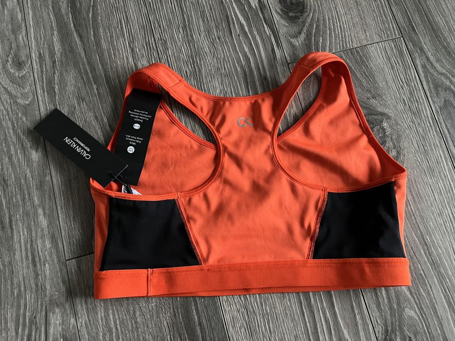 Nowy z metką Biustonosz sportowy, top  Calvin Klein Rozmiar L