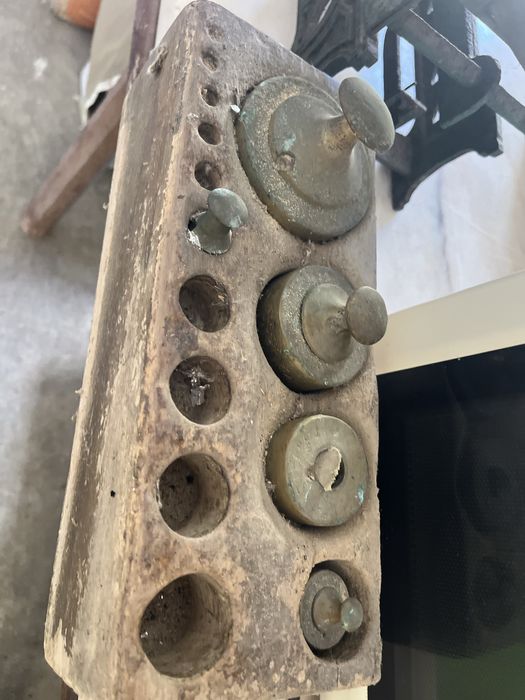 Balança de pesar antiga