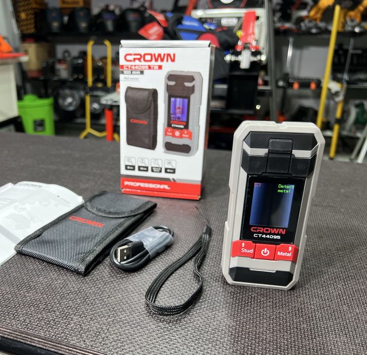 Детектор скрытой проводки CROWN CT44095 Официальный Гарантия 36 мес