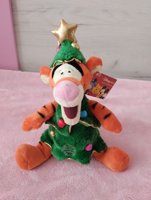 Оригинал Disney Музыкальная игрушка Тигра Тигруля 30см Елка новогодняя