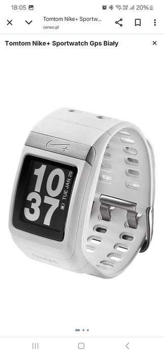 Zegarek sportWatch gps tom tom nike