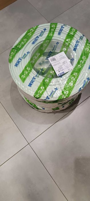 Przewód NKT YDYp 3x1,5 i YDYp 3x2,5