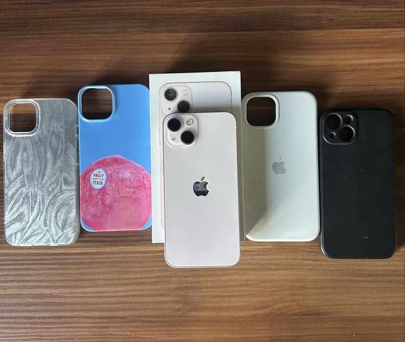 Iphone 13 różowy 100% bateria
