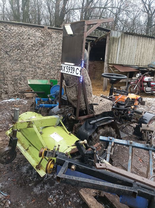 Саморобний міні трактор