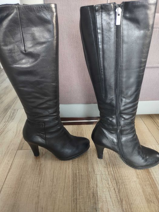 Kozaki długie, zimowe