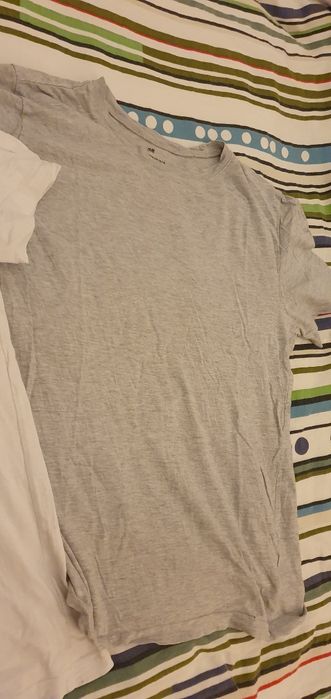 T-shirt H&M szary rozm 158-164cm