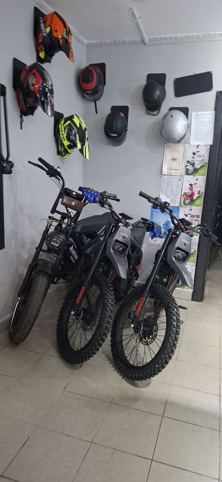 Електродіртбайк Corso «STORM» E-2500 Neo XR-34090 двигун 2500W, акумулятор 60V 27Ah літієвий, чорний, колеса 19/17"