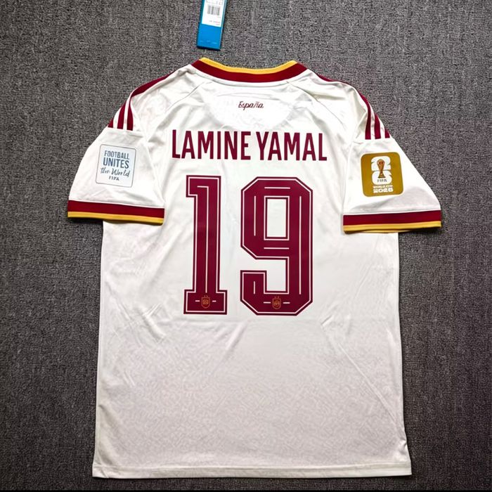 Футболка Іспанія Ямаль 19 / Spain Lamine Yamal ЧС 2026 (S, M, L, XL)