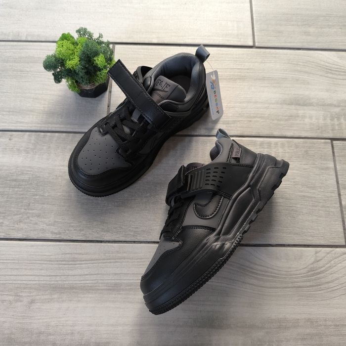 Чорні кеди для хлопчика, чорні кросівки, кроссовки мальчику, кеды